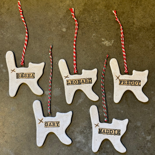 PRE-ORDER Cat Tree Ornament