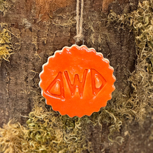 DWD Orange Ornament